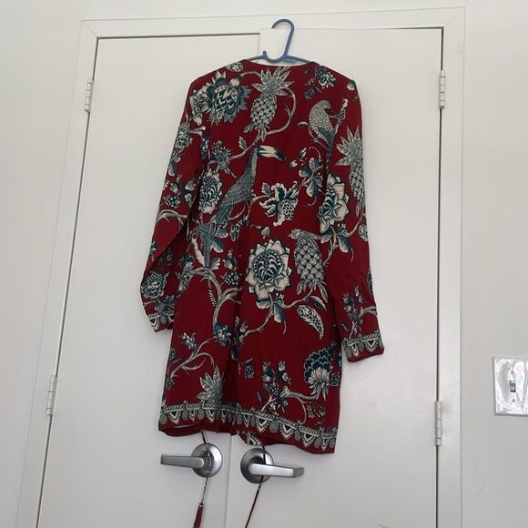 NWT FARM Rio Tropical Landing Mini Wrap Dress Women Size M - Picture 9 of 15